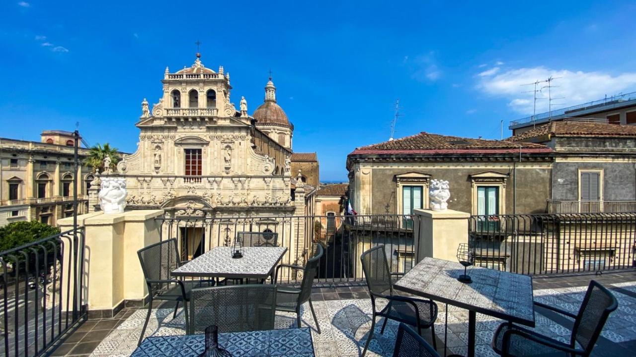 Palazzo Frami Hotel Acireale Bagian luar foto