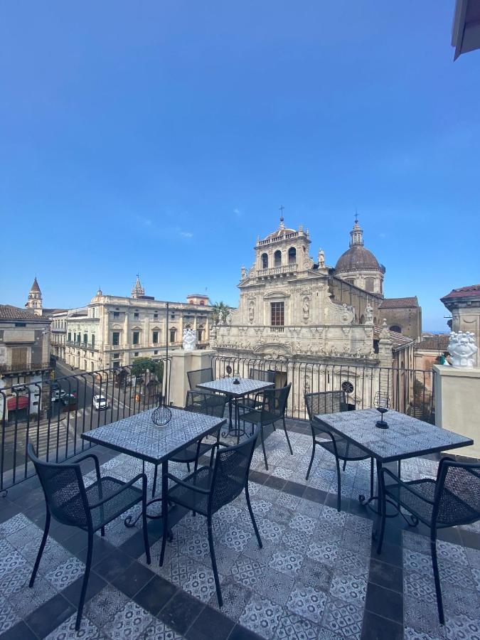 Palazzo Frami Hotel Acireale Bagian luar foto