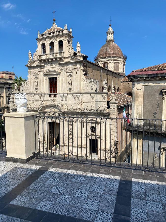 Palazzo Frami Hotel Acireale Bagian luar foto