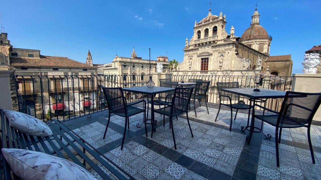 Palazzo Frami Hotel Acireale Bagian luar foto